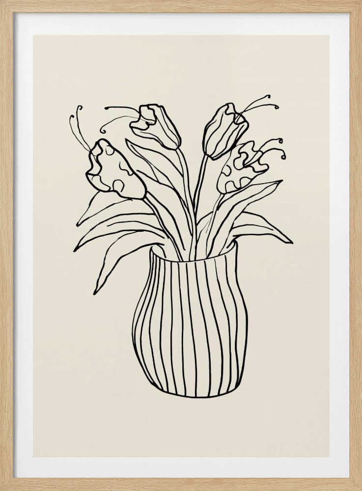 Vase Sketch | Poster