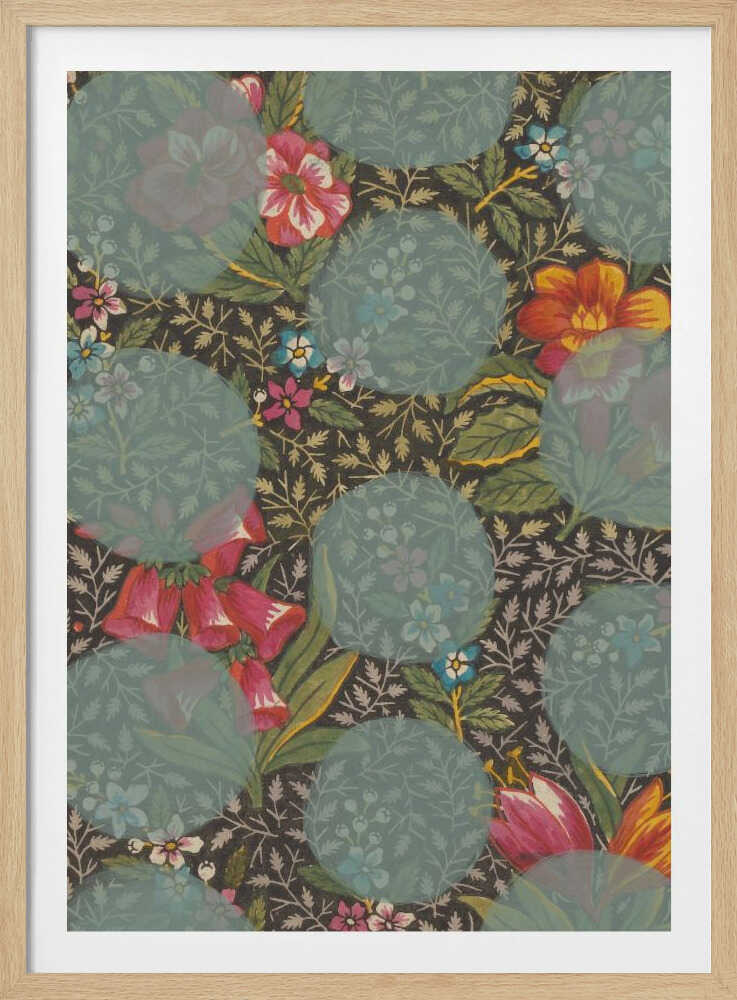 Fleur colorée | Affiche