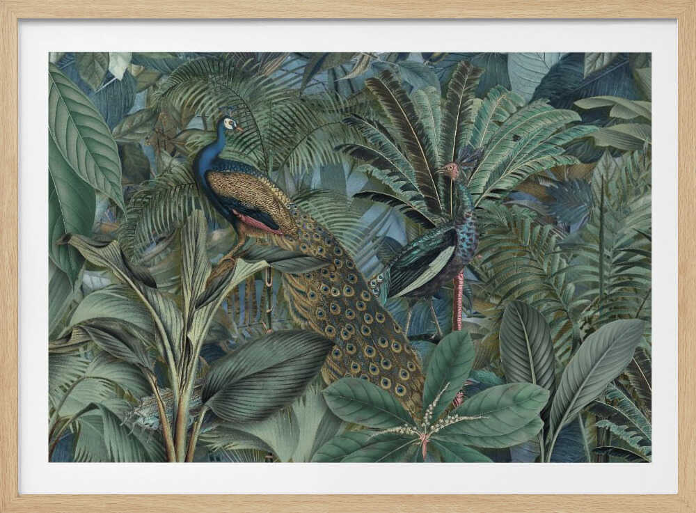 Jungle Birds Garden No2 | Poster