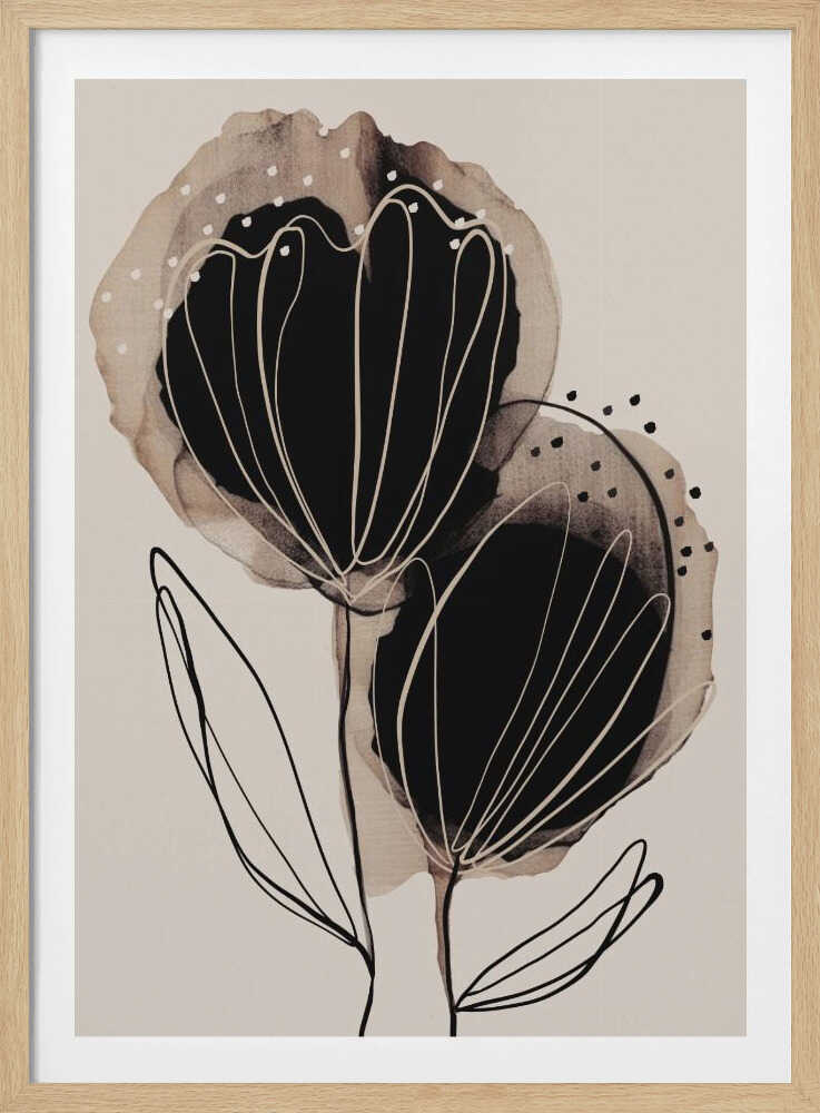 Duo Ink Blossom | Affiche