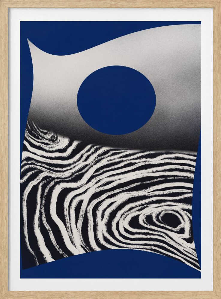 Zebra-Mondwelle | Poster