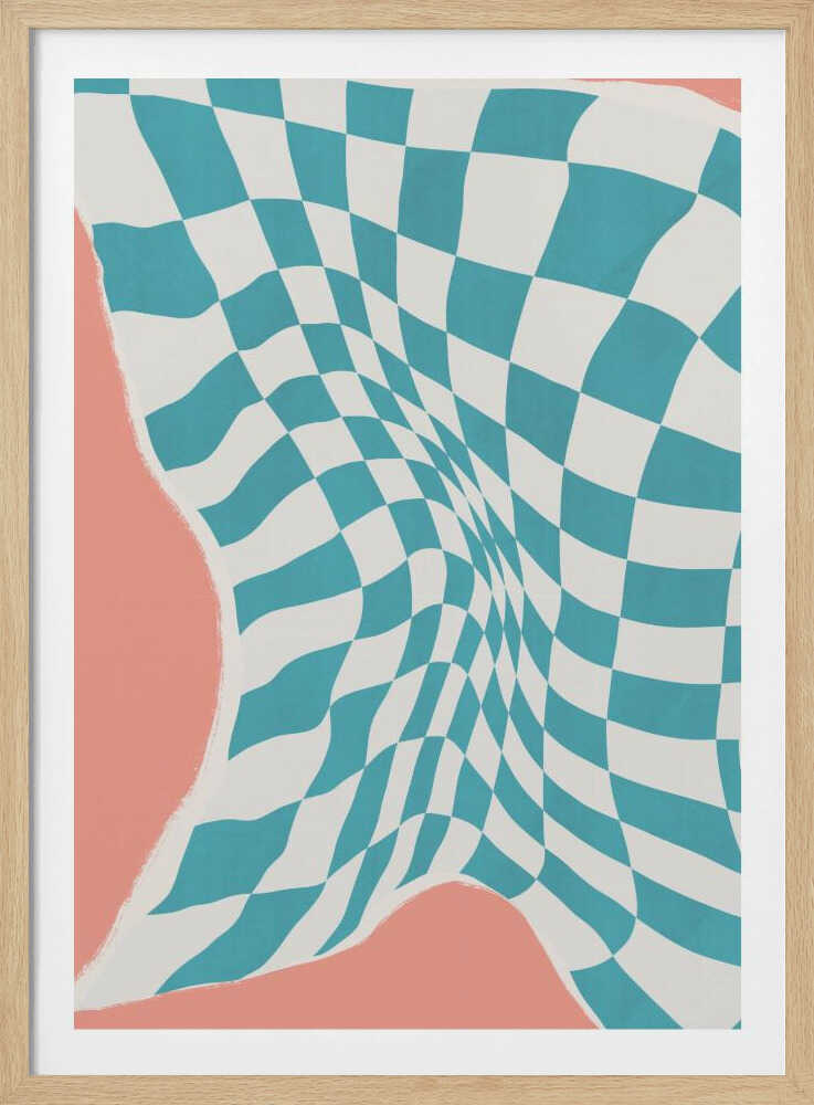 Séchage du tissu au vent | Affiche