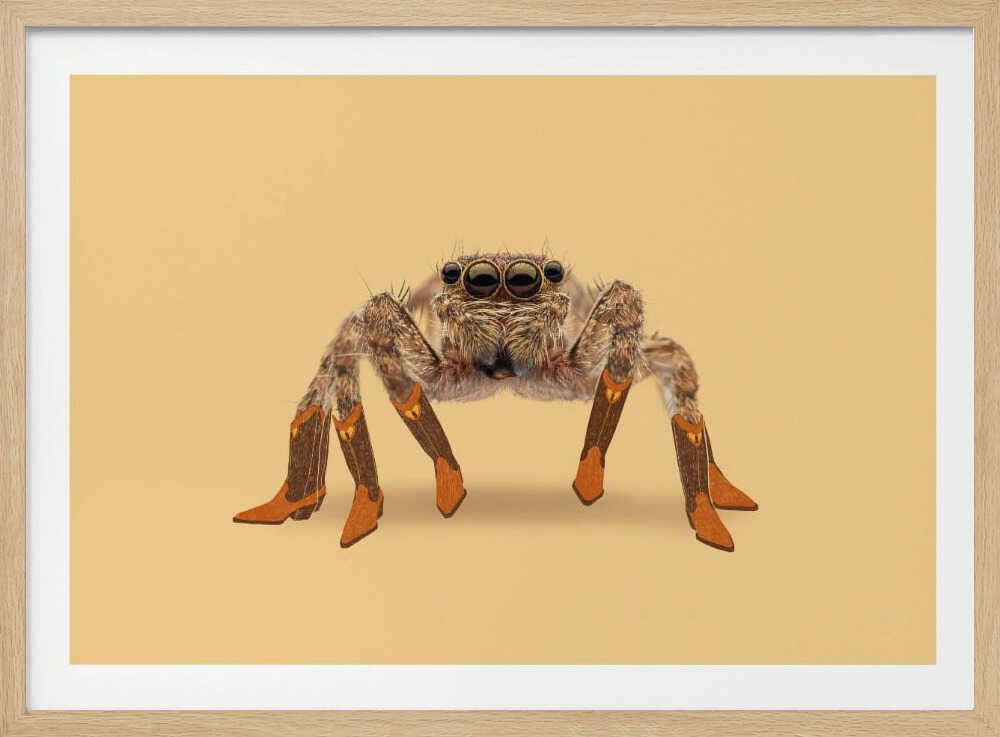 Lydia the Leggiest Cowgirl Spider | Poster