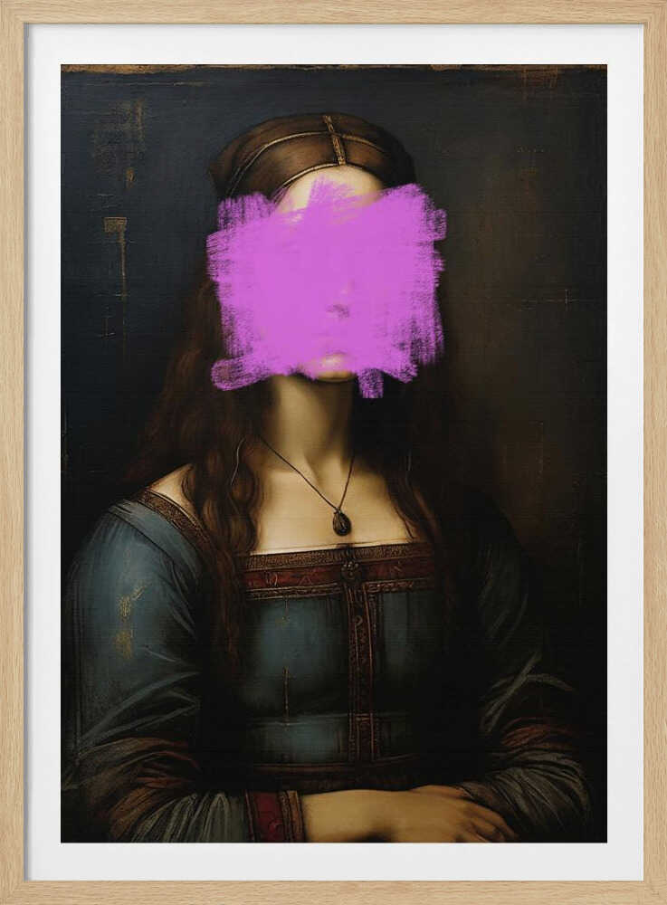 Moderne Mona Lisa | Poster