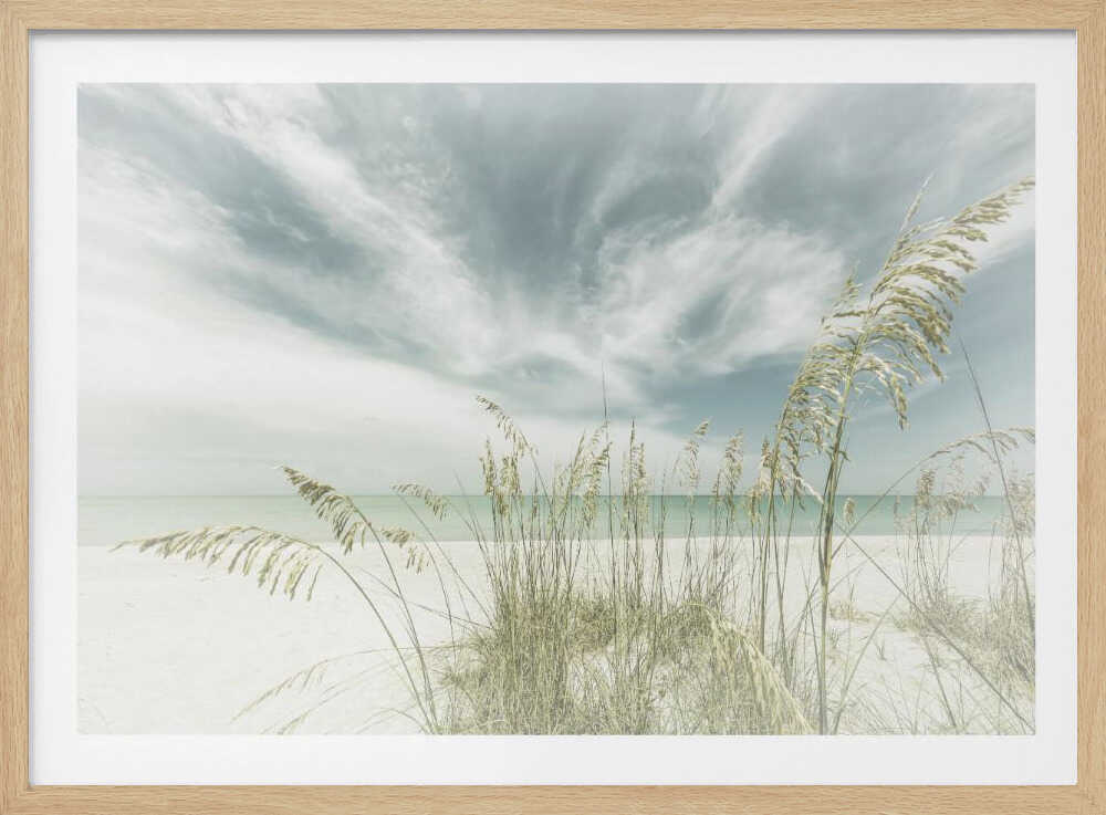 Heavenly calmness on the beach | Poster