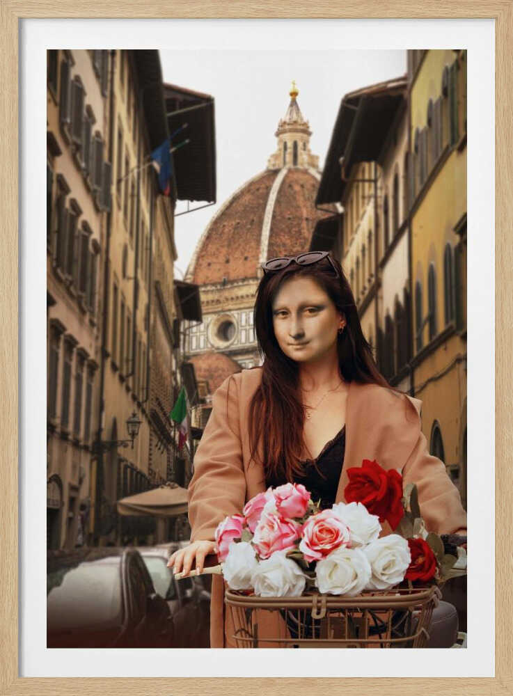 Mona auf Florenz | Poster