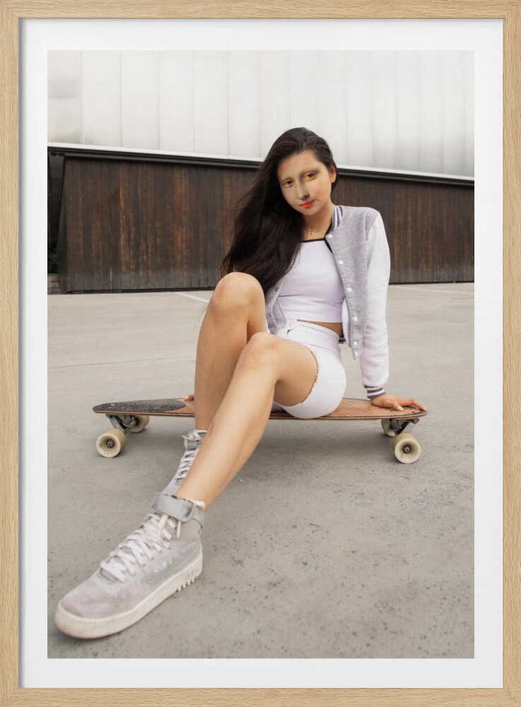 Skaterin Monalisa | Poster