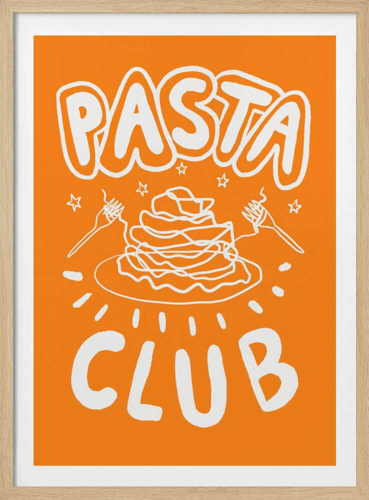 Club de pâtes | Affiche