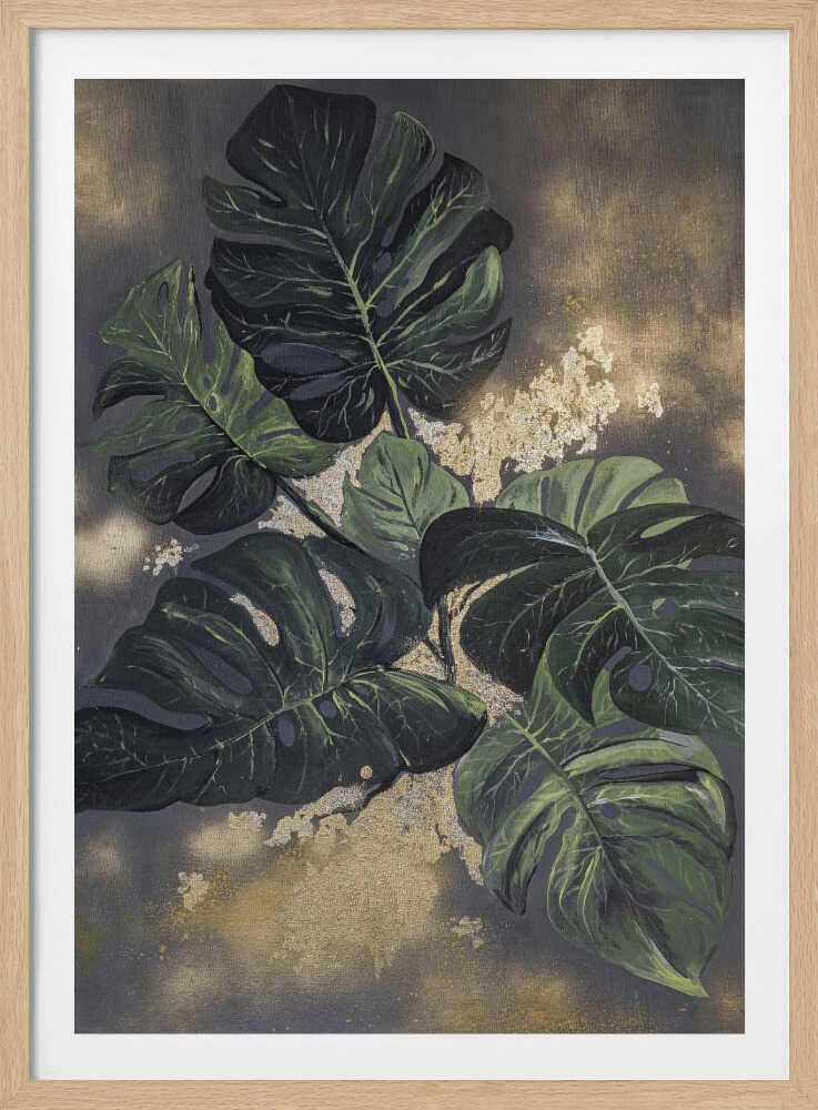 Monstera doré | Affiche