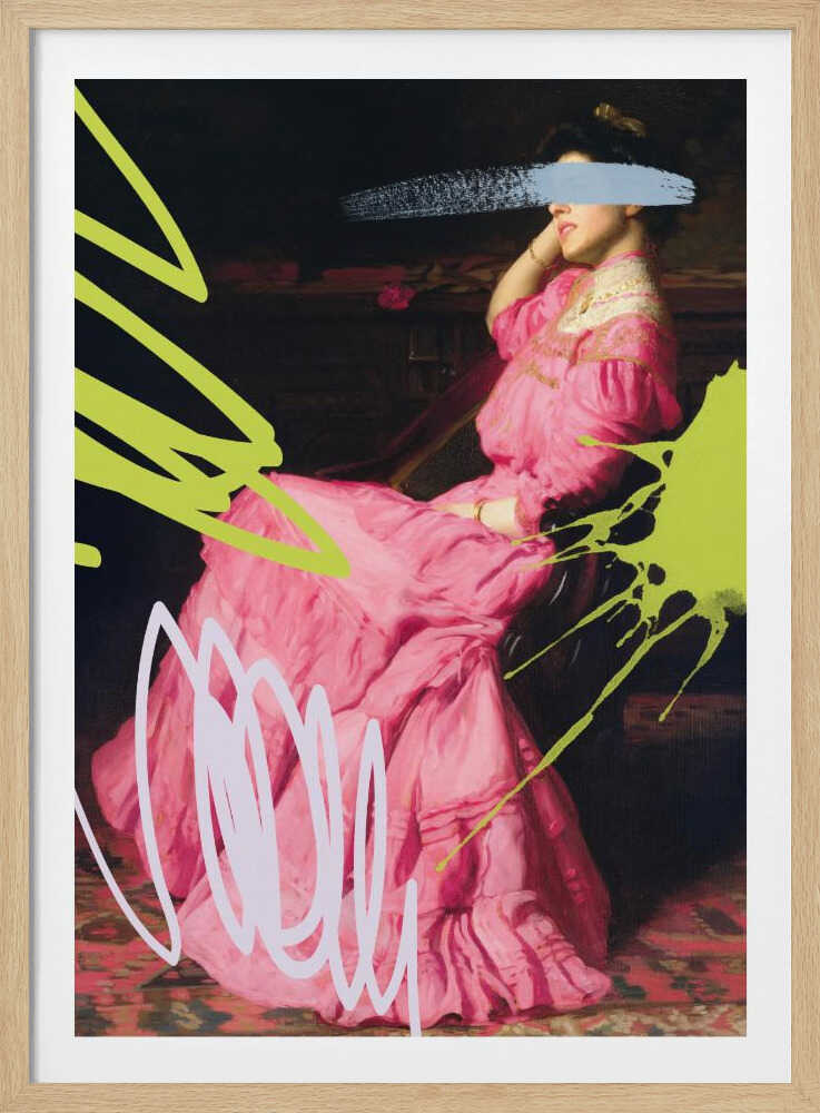 Alteredpinkdress2 | Poster