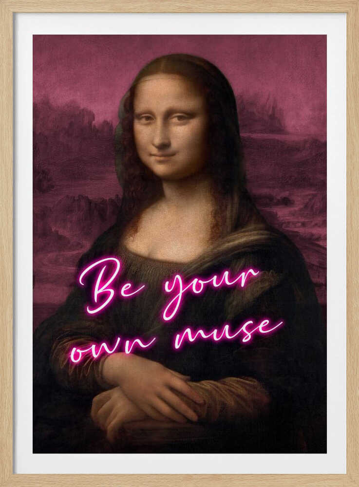Beyourownmuse2 (Verhältnis 2:3) | Poster