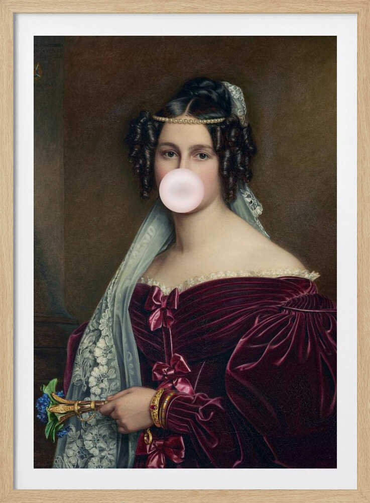 Bubblegumcrescentia Ratioiso | Poster