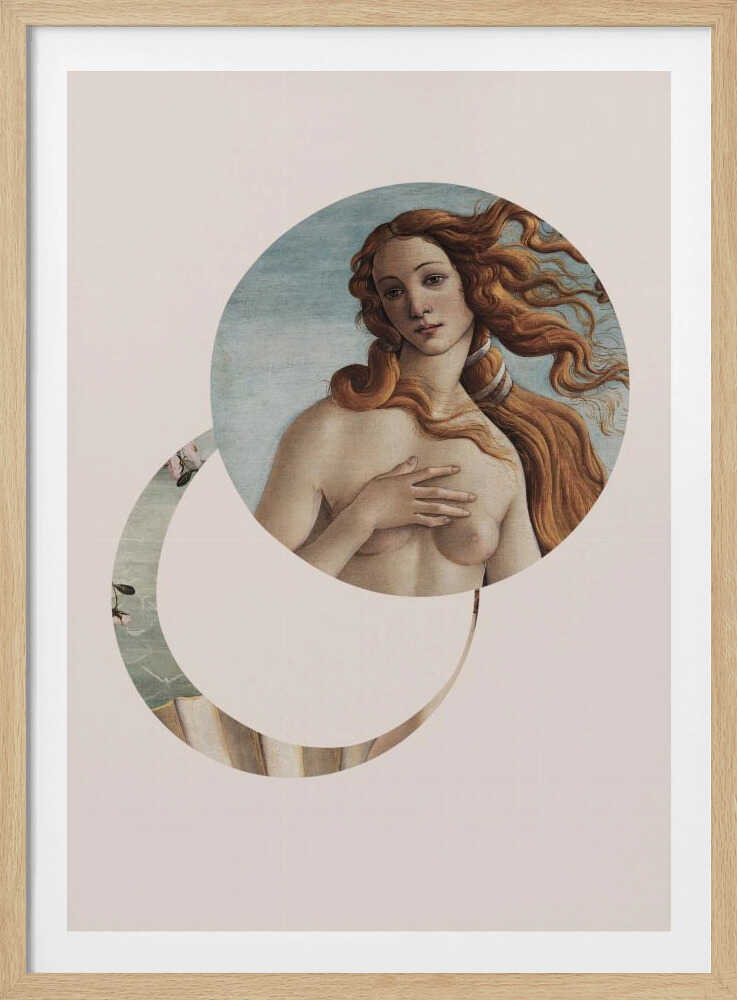 Abstrakte Venus Ratioiso | Poster