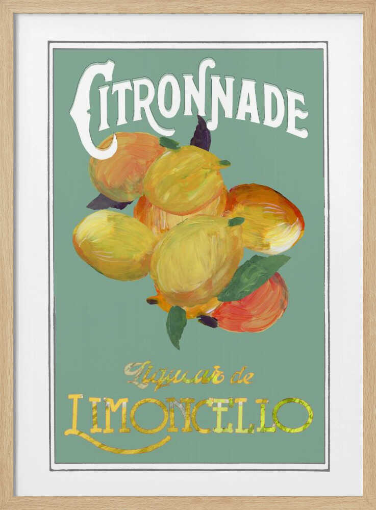 Citronnade Limoncello | Poster