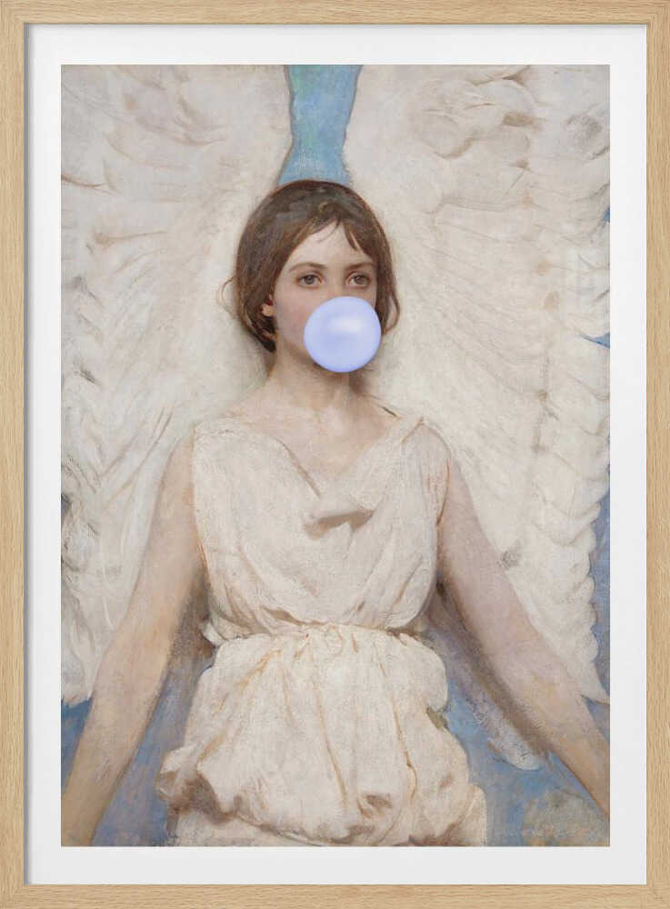 Angelpurplebg Ratioiso | Poster