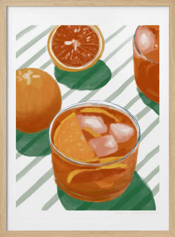 Pandc Cocktailandstripes Kopie 2 | Poster