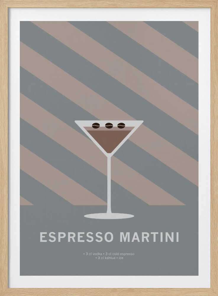 Boire un Espresso Martini | Affiche