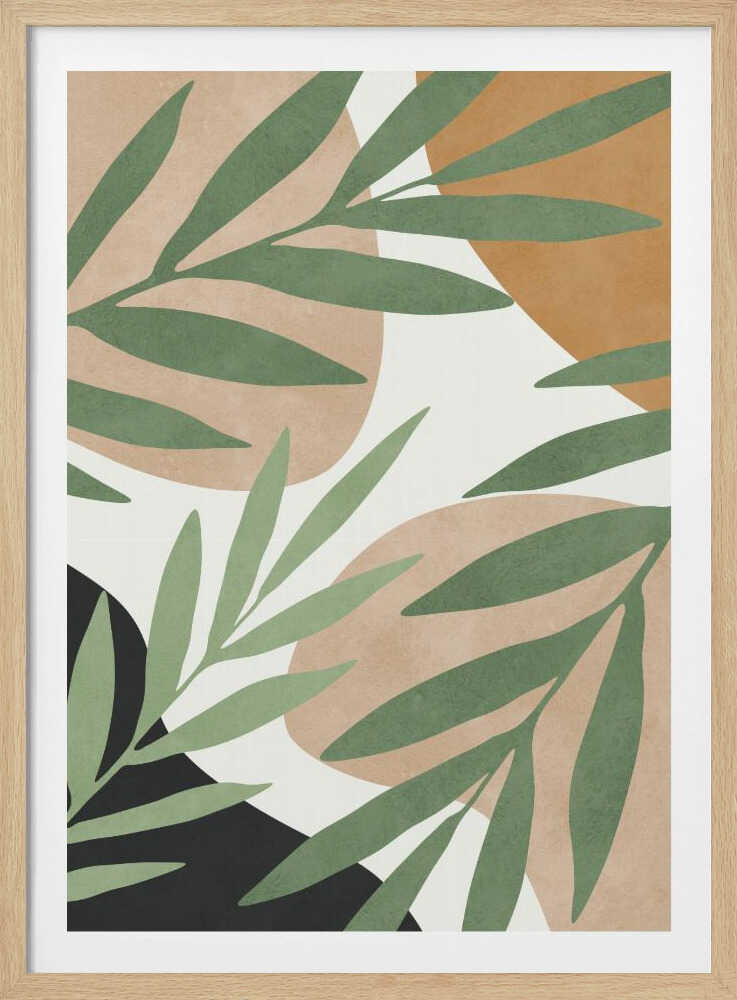 Floral and tropical 5 | Poster