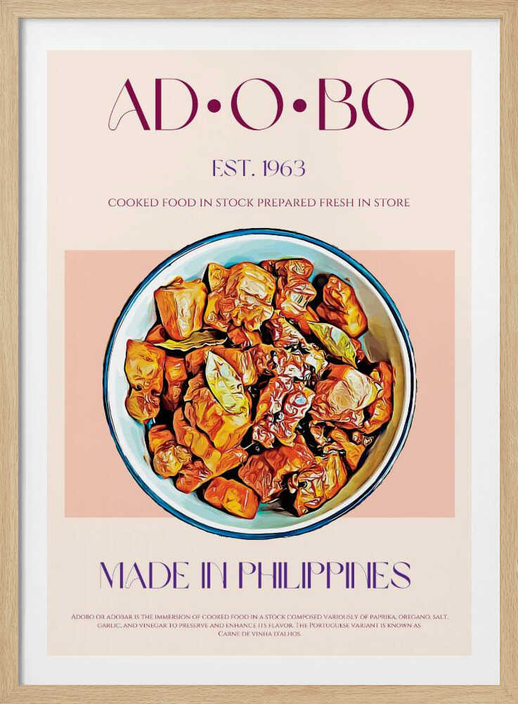 Adobo philippin | Affiche