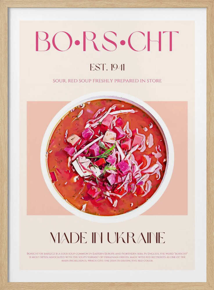 Ukrainian Borscht Bliss | Poster