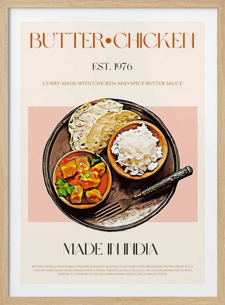 Butter Chicken Delight | Poster