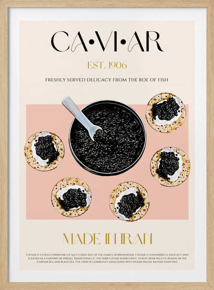 Luxury on Blini | Poster