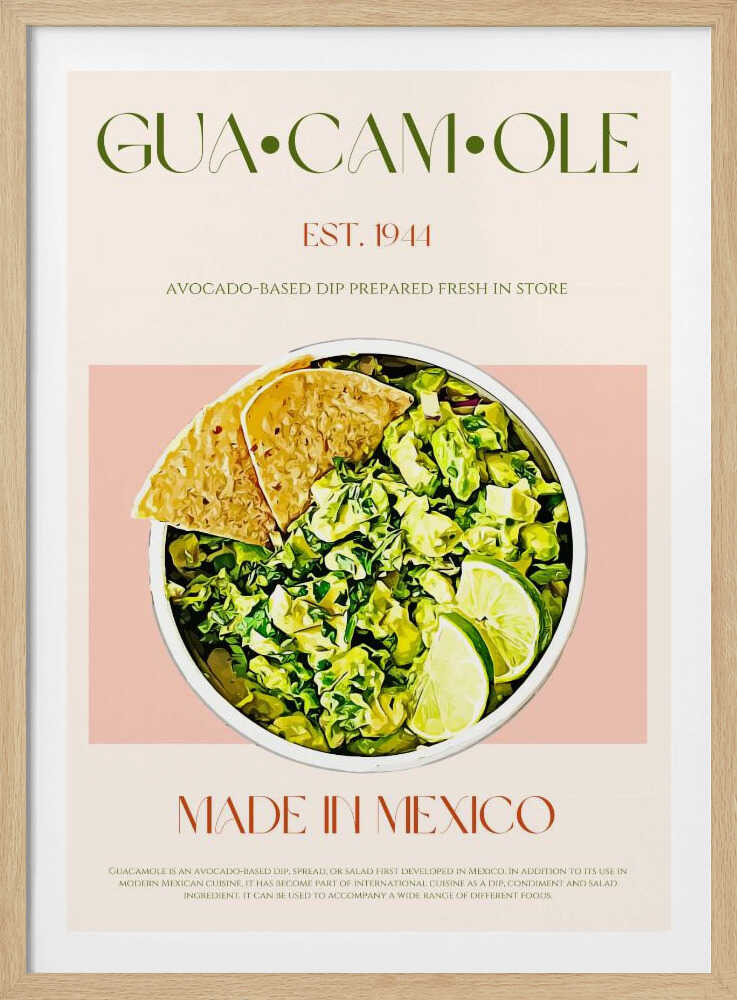 Guacamole Delight | Poster