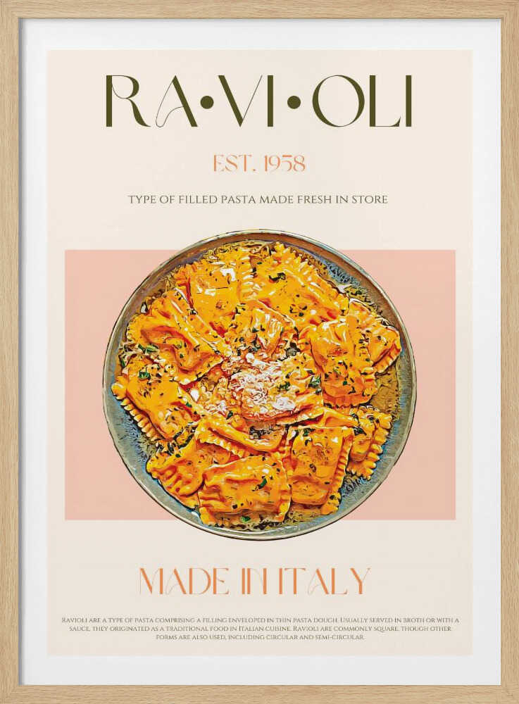 Ravioli Delight | Poster