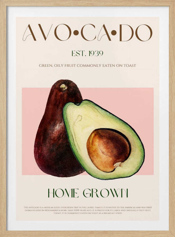 Avocado-Essenz | Poster