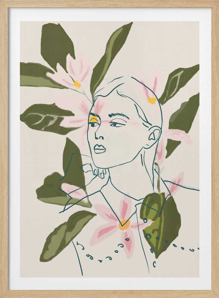 Blumenreflexion | Poster