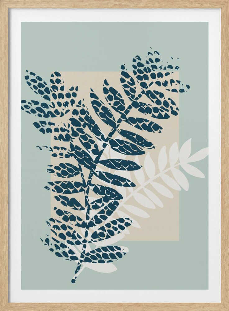 Élégance végétale | Affiche