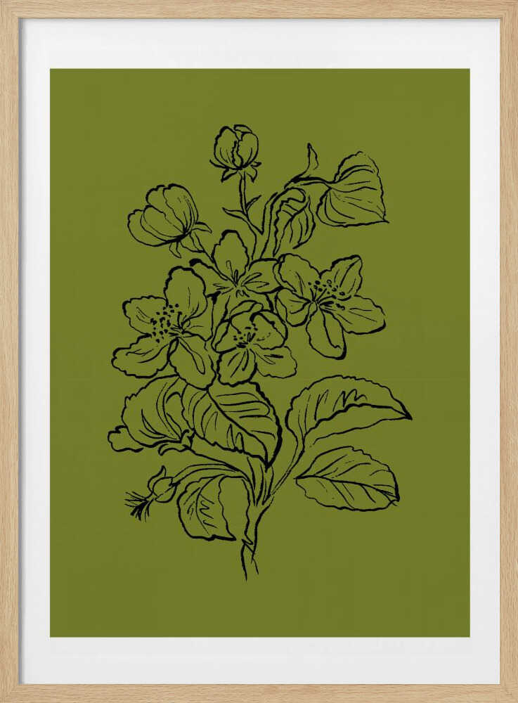 Élégance botanique | Affiche