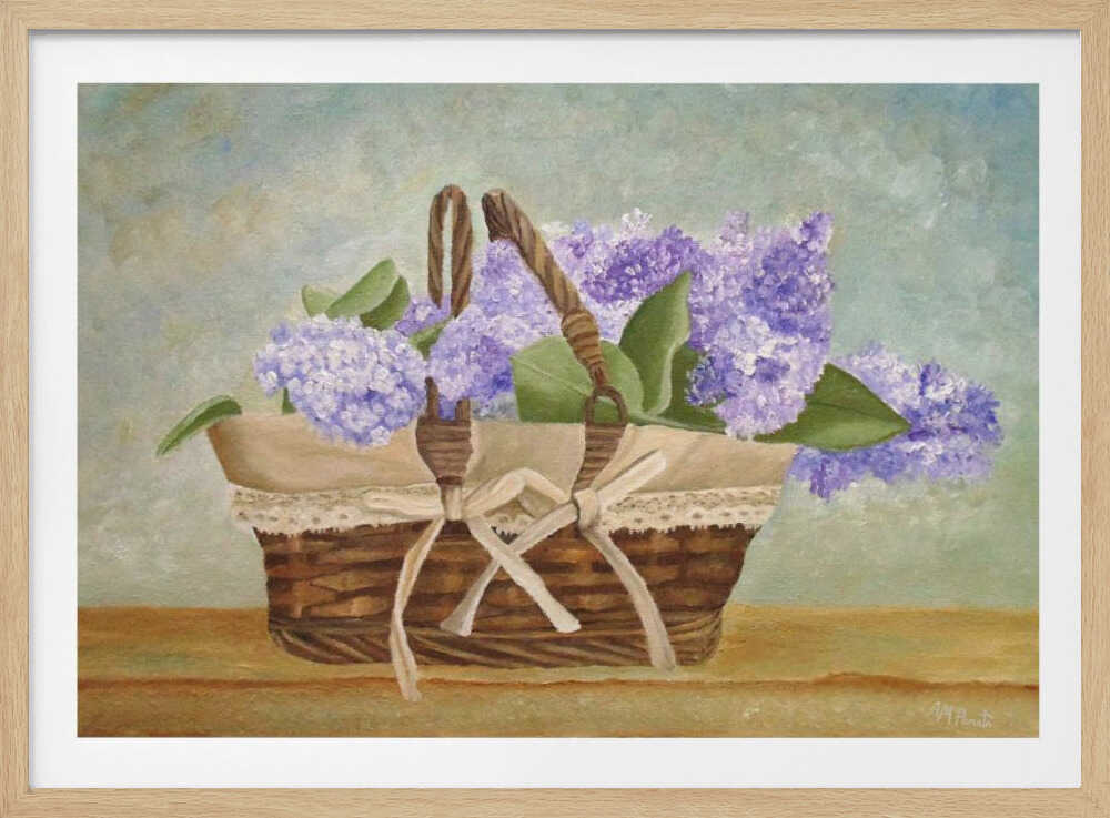 Fliederkorb | Poster