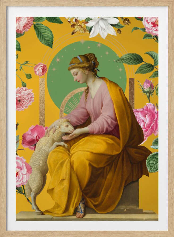 Sanftmut – eine Collage | Poster