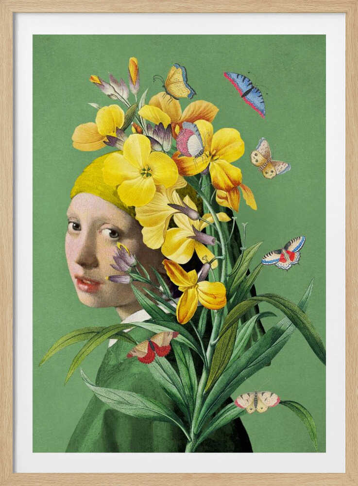 La Jeune Fille à la perle : Édition Printemps II | Affiche