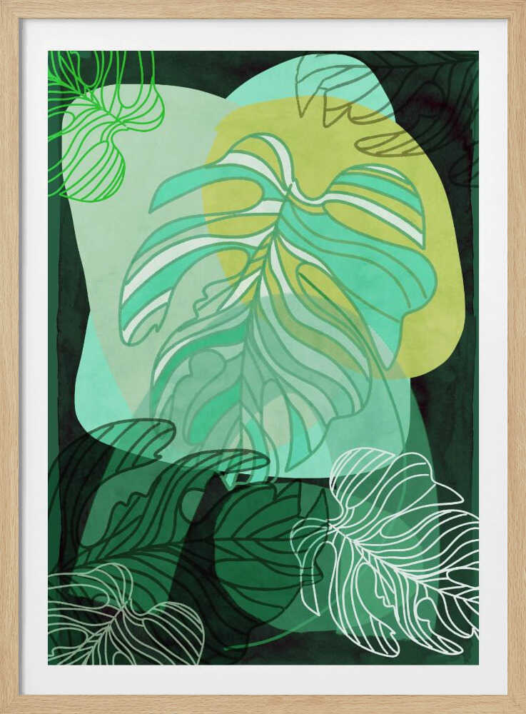 Monstera-Rhapsodie | Poster