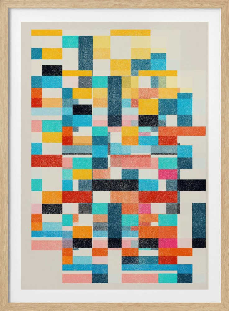 Motif coloré | Affiche