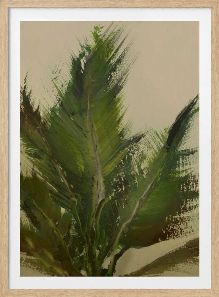 Grüne Striche | Poster