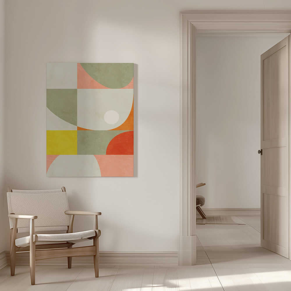 Summer Circles22 1 V | Leinwand