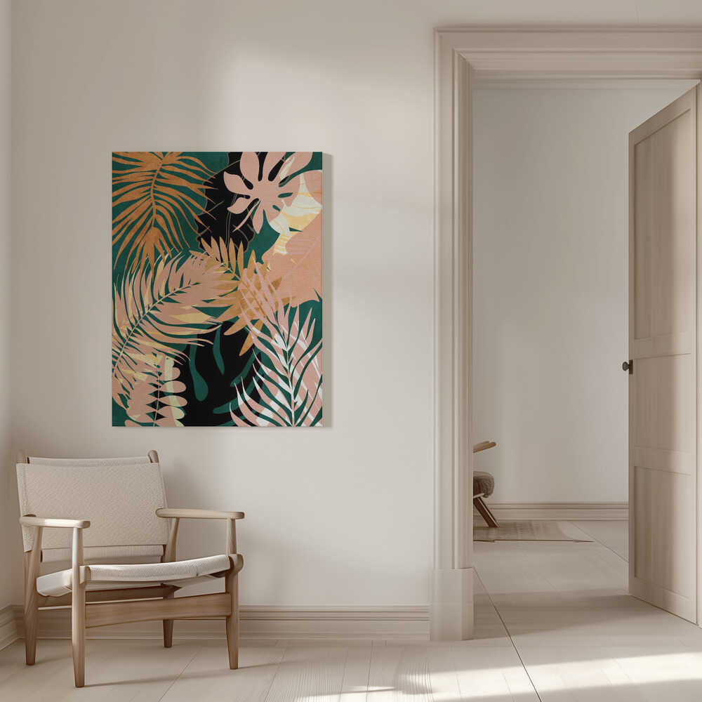 Leaves Summerly | Canvas