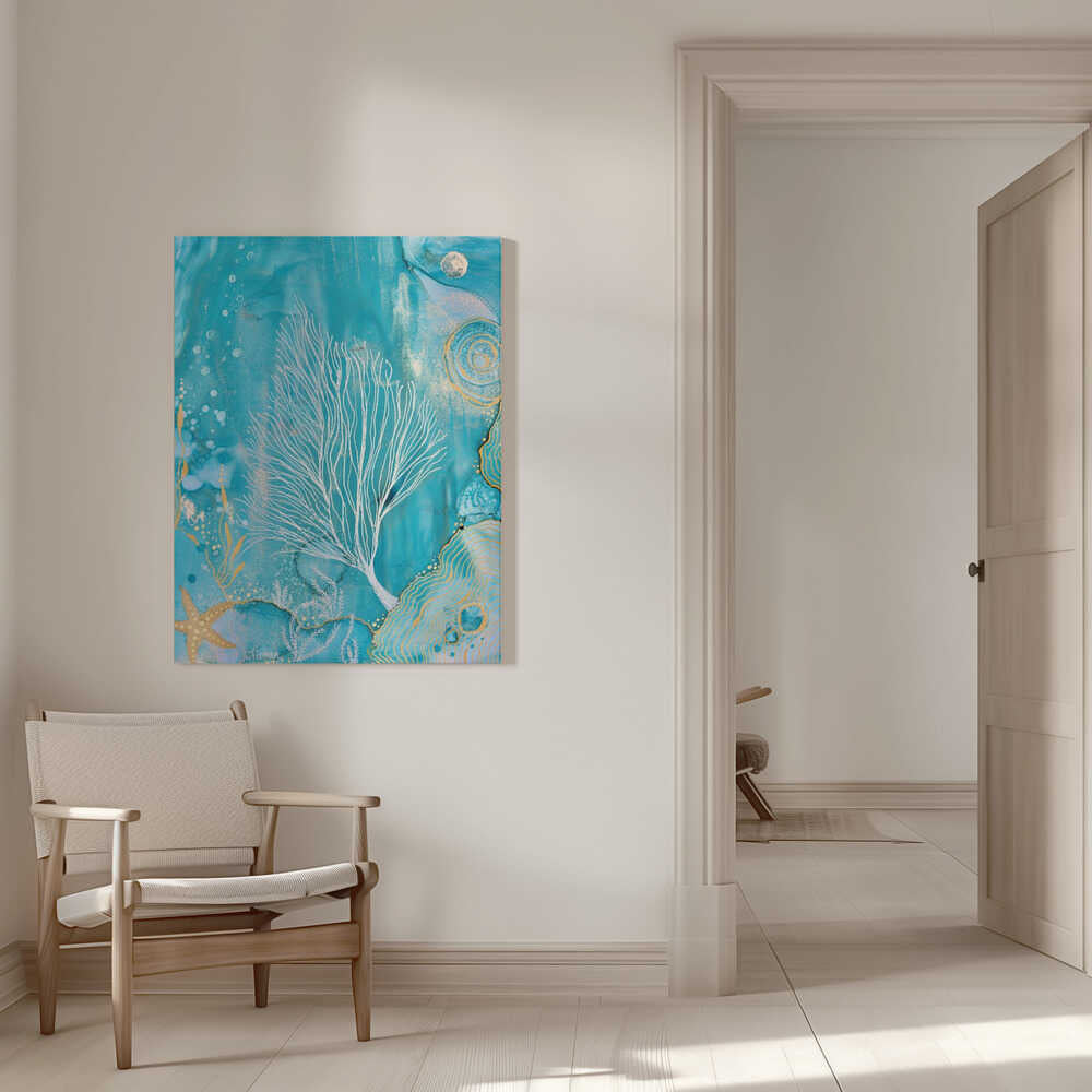 Eaux turquoise | Toile