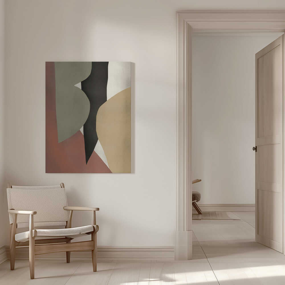 Formes abstraites tropicales | Toile