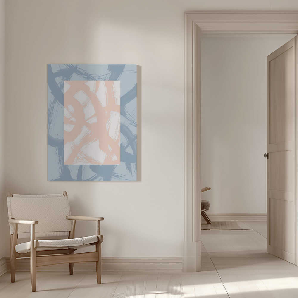 Abstract Brush Strokes 98A | Canvas