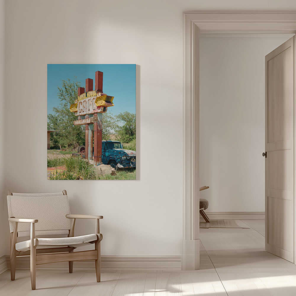 Route 66 III | Leinwand