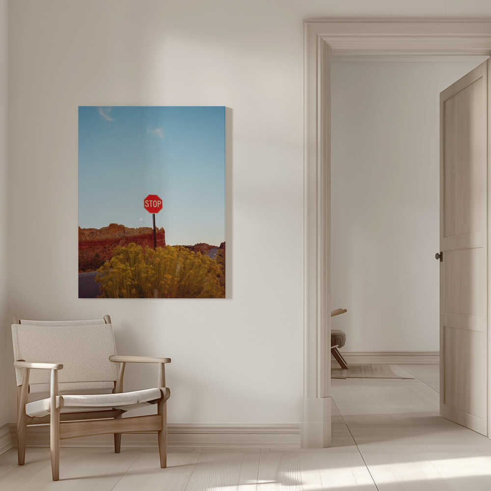 Sonnenuntergang in Abiquiu | Leinwand