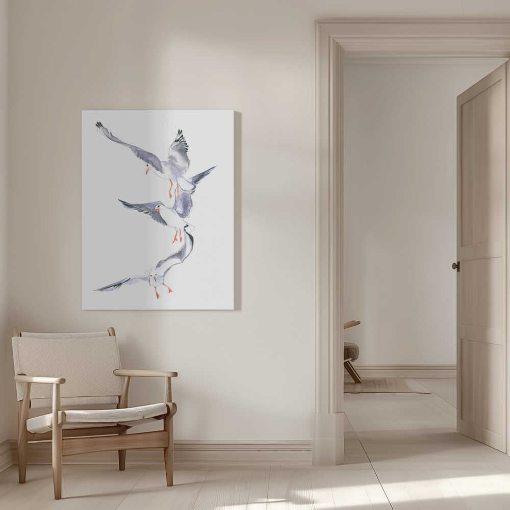 Seagull Flight | Canvas