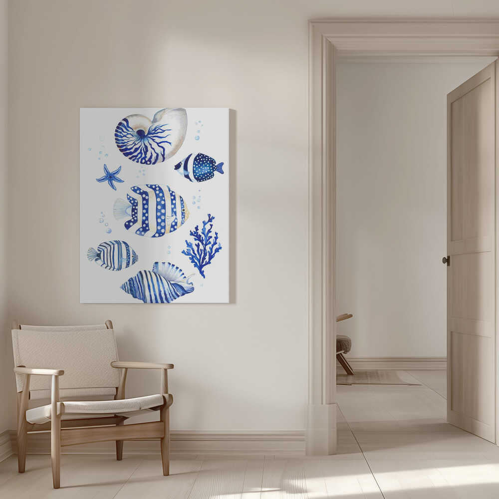 Inspiriert von der stillen Schönheit des Ozeans | Leinwand