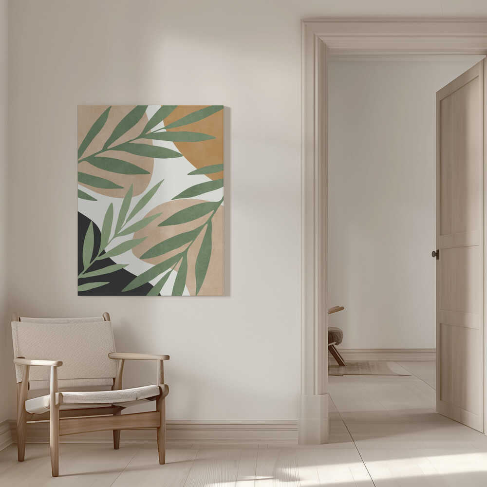 Blumen- und Tropenmotiv 5 | Leinwand