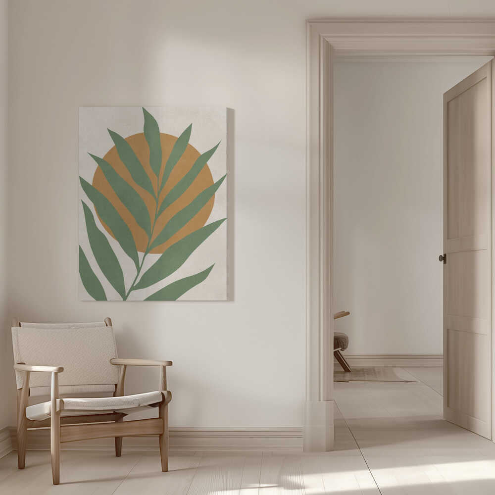 Blumen- und Tropenmotiv 3 | Leinwand