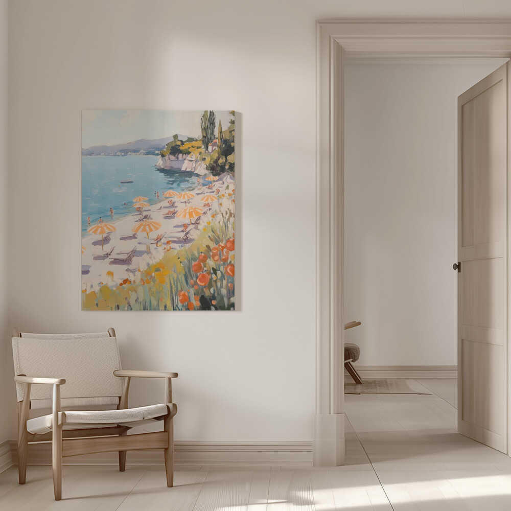 Sonniger Strandtag | Leinwand